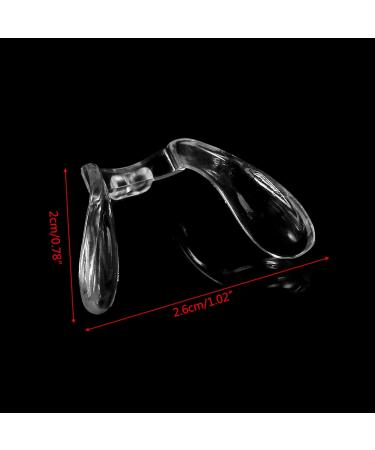 AOOOWER U Shaped Nose Pad - Non-Slip PVC Eyeglass Accessories & Sunglasses Chain for Women | Comfort & Support - Buy Online on SooperMarket.com