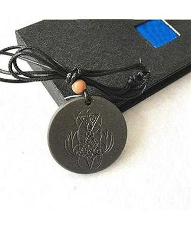 Emf Protection Anti Radiation Orgone Volcanic Stone Energy Protection Necklace Reiki Meditation Necklace(43mm) - Buy Online on SooperMarket.com