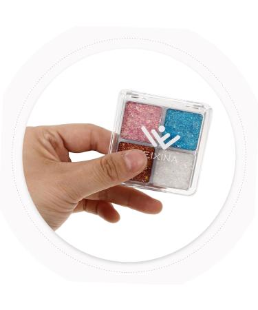 BELLIFFY 2pcs Glitter Eye Makeup Eye Glitter Makeup Glitter for Eyes Eye Shadow Palette Decorative Eyeshadow - Buy Online on SooperMarket.com