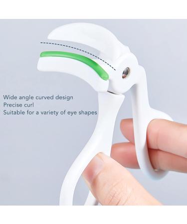 Professional 2 Pcs Eyelash Curlers Set - Perfect Curl in Seconds with Replacement Silicone Pads | International Shipping - Buy Online on SooperMarket.com