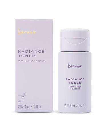 Karuna Hydrating Face Toner Anti Aging with Red Ginseng Niacinamide & Paper Mulberry Exfoliating Facial Toner for Pore Minimization & Brightening Benefits for All Skin Types 150 ml