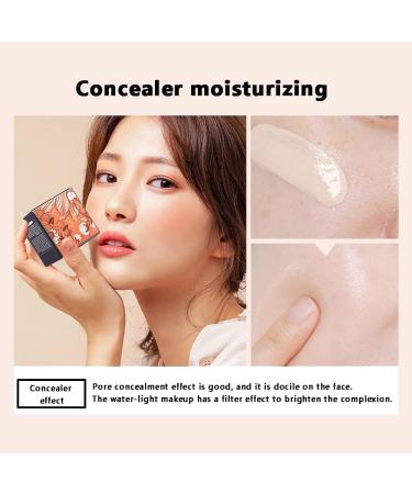 Mushroom Head Air Cushion BB Cream CC Cream Foundation + Makeup Sponge | Long-lasting, Waterproof, Natural Moisturizing Concealer - Buy Online on SooperMarket.com