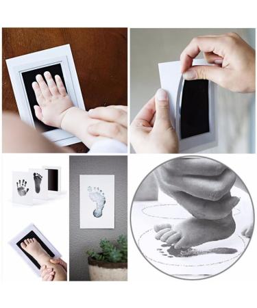 Baby Handprint and Footprint Kit with Inkless Print Pads and Imprint Cards - Perfect Keepsake for Newborn Girls and Boys - Buy Online on SooperMarket.com