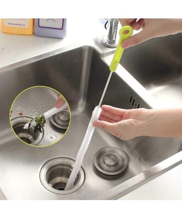 Flexible Sink Drain Unblocker Brush Cleaner Hair Remover Brush Blue Superior Quality and Creative - Buy Online on SooperMarket.com