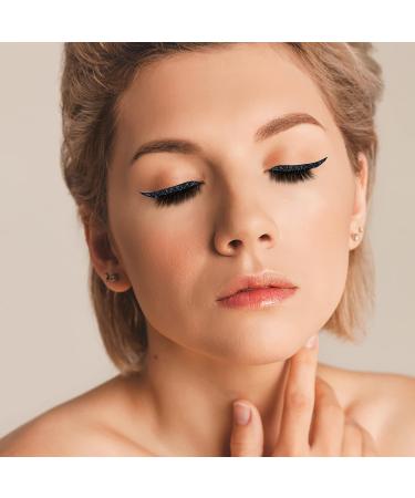 Eyelin 2-in-1 Reusable Eyelash Sticker & Eyeliner | Waterproof Stick-On Beauty Tool - Black - Buy Online on SooperMarket.com