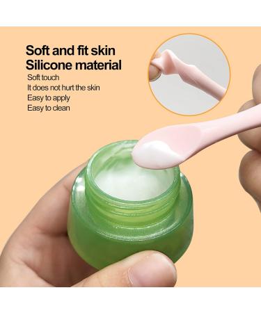 Eye Cream Spatula | Silicone Makeup Spoon & Applicator for Skin Care | Mini Beauty Scoop for Home & Salon - Buy Online on SooperMarket.com