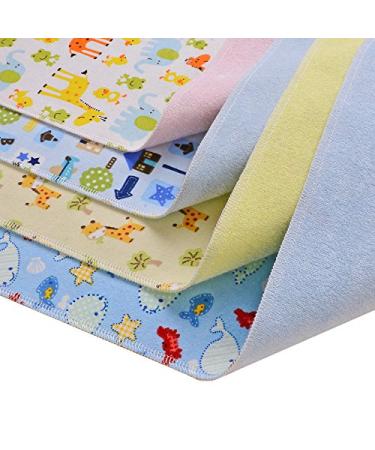 Buy Yworld Cotton Bamboo Fiber Wrapping Pads | Breathable Waterproof Washable & Reusable Diaper Liners (11.8x18in) - Color Series - Buy Online on SooperMarket.com