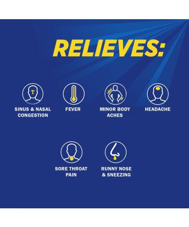 NeoCitran Cold & Sore Throat for Nighttime Relief Lemon 10 Count - Buy Online on SooperMarket.com