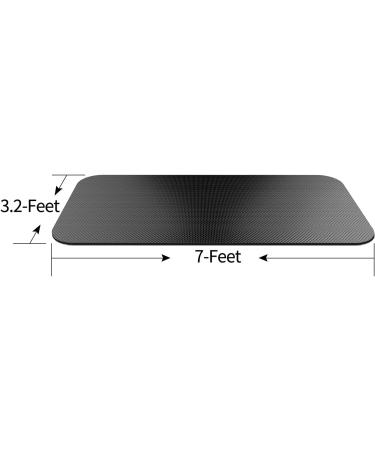 Large Exercise Mat 7'x3.2'  Exercise Equipment Mat Treadmill Mat  Exercise Bike Mat  Workout Mats for Home Gym Mats Gym Flooring Rubber Workout Mat Fitness Mat Large Yoga Mat Cardio Mat for Weightlifting  Jump Rope  Non-slipping 3.2-Feet x 7-Feet - Buy Online on SooperMarket.com