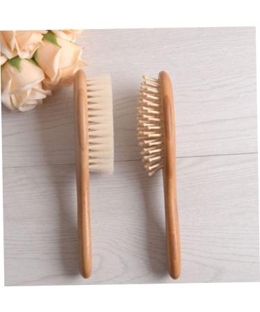 KALLORY Bath Accessories Set: Hair Massager, Wooden Comb, Scalp Massager, Baby Bath Scrubber & Brush - Haircare & Massage Kit for Babies and Adults - Buy Online on SooperMarket.com