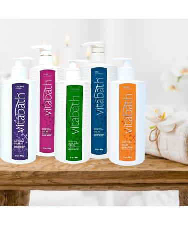 Vitabath Plus Moisturizing Shower Gel for Dry Skin - 32 oz Jasmine - Hydrating Body Cleanser with Replenishing Oils - Buy Online on SooperMarket.com