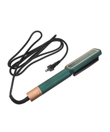 Beavorty Straight Hair Straightener Adjustable Temperature Hair Straightener Portable Flat Iron Straightening Hair Brush Hair Styling Tool Hair Straightener Tool Women Hair Straightener