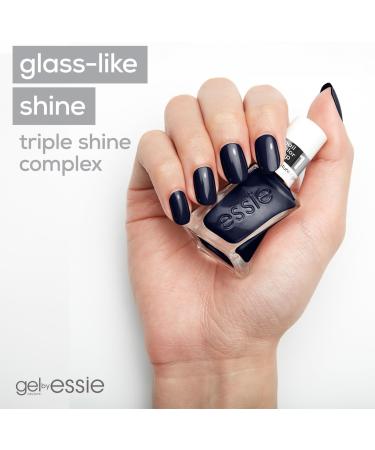 Essie Gel-Like Nail Polish Lasts Up To 15 Days With Flex.e Gel Technology No Chipping Glass-Like Shine Vegan Formula Gel Couture 400 Caviar Bar 13.5 ml Caviar Bra - Buy Online on SooperMarket.com
