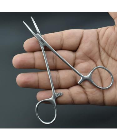 Stainless Steel Pet Ear Locking Forceps 5-Inch - Grooming Tweezers & Hemostat for Dogs - Spire Tools - Buy Online on SooperMarket.com