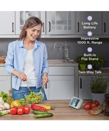 Hubble Connect 5 Smart Baby Monitor with Camera and Audio - Night Vision, PTZ, 2-Way Talk, Room Temp Sensor - 1000ft Range - WiFi Smartphone App - 1-Camera - Buy Online on SooperMarket.com
