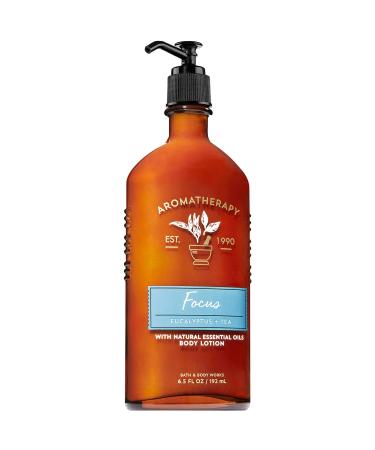 Bath and Body Works Aromatherapy Focus - Eucalyptus Tea Body Lotion 6.5 Fluid Ounce