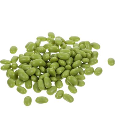 HOMSFOU 2 Packs Simulated Green Beans Artificial Vegetables Props Faux Soybean Simulated Bean Model Dollhouse Food Miniature Gourmet Nuts Photo Props Food Play Pvc Accessories Greenx2pcs 1.6X1CMx2pcs - Buy Online on SooperMarket.com