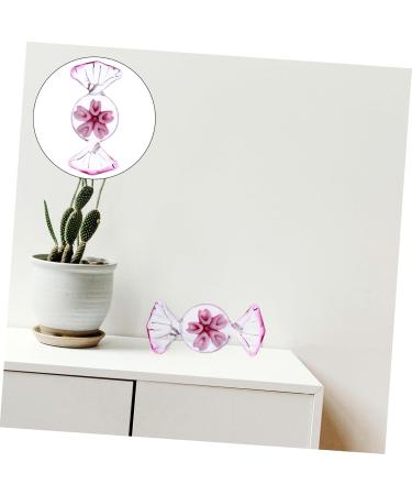 Alipis Colored Glaze Candy Christmas Decorations Home Decoration Mini Candy Desk Topper Gem Colorful Glass Red Medium - Buy Online on SooperMarket.com