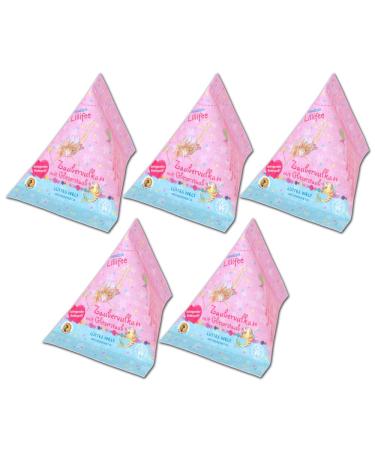 Princess Lillifee Magic Volcano with Glitter Dust Value Pack 5x 60 g Natural Cosmetics