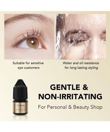 Durable DIY Cluster Lash Glue 3-4 Sec Drying | Low Humidity Eyelash Adhesive 0.1fl.oz | Gentle on Sensitive Eyes - Buy Online on SooperMarket.com