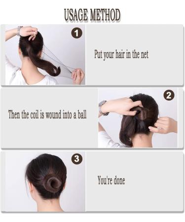 ZEVONDA 20 PCS Invisible Hair Nets - 50cm/20inch Elastic Edge Mesh Hair Net for Women Girls - Perfect for Ballet, Dance, Gymnastics - Black (20PCS) - Buy Online on SooperMarket.com