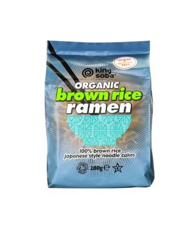 King Soba | Organic Brown Rice Ramen | 3 x 280g