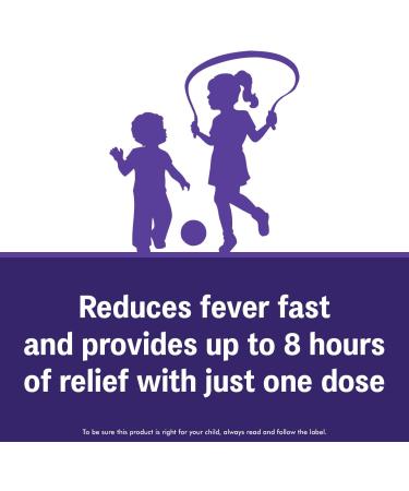 Children's Advil (100 ML Grape Flavour) Ibuprofen Suspension Temporary Fever Reducer 100 ML Grape - Buy Online on SooperMarket.com