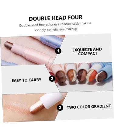 Healeved 2pcs Eye Shadow Stick Makeup Eyeshadow Pen Eye Shadow Cosmetic Glitter Eye Shadow Blue Plastic - Buy Online on SooperMarket.com