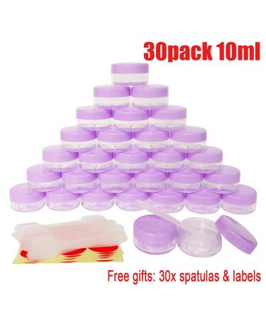 Greatforu 30pcs 10g ProbeShn Nail Art 10ml Empty Cosmetic Containers - Ideal for Lip Balm Creams Ointments & Powders - International Shipping Available - Buy Online on SooperMarket.com