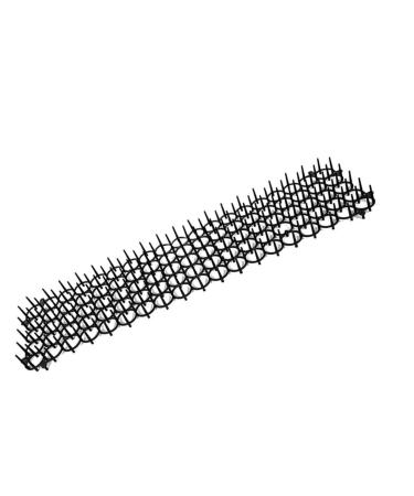1Pc Cat Scat Mat Stop Cats from Digging with Anti Cats Net Prickle Strip for Home Repellent 13x49CM (Black)