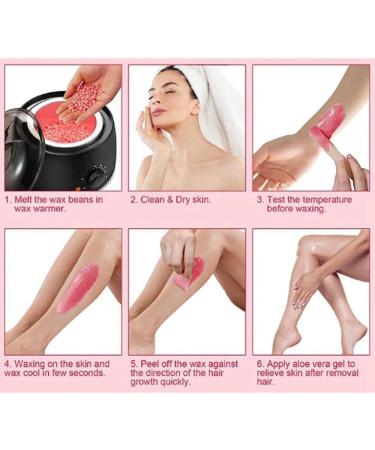 AIDIRui Wax Beans 500g - Hot Film Hard Depilatory Wax Beads for Body | Ideal for Wax Heaters | Style 10 516g - Smooth Skin Solution - Buy Online on SooperMarket.com