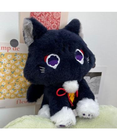 Wanderer Cat Plush Pillow - 10inch Kawaii Scara Cat Stuffed Animal Toy for Kids - Cute Scaramouche Cat Plush Doll - Soft Plushies Figure Gift - Buy Online on SooperMarket.com
