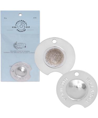 Willard Cue Tip Shaper - Pros Nickel Radius - Buy Online on SooperMarket.com