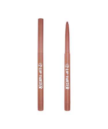 W7 | Lip Twister Lip Liner | Professional And Pigmented Shades Perfect For Shaping And Defining | Duo-Ended Lip Product and Sharpener | Color: Nude | Cruelty Free Lip Makeup For Women