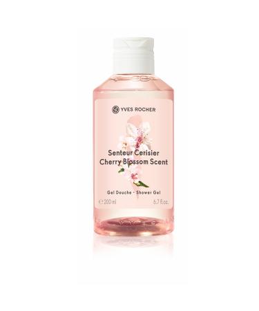 Yves Rocher Cherry Blossom Scent cherry bloom Shower Gel 200 ml./6.7 fl.oz.