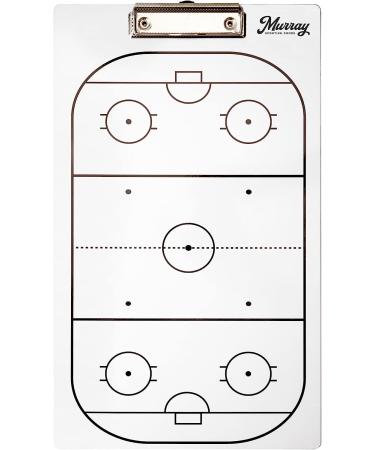 Murray Sporting Goods Ice Hockey Coaches Clipboard - Double-Sided Dry Erase Organizer - Buy Online on SooperMarket.com