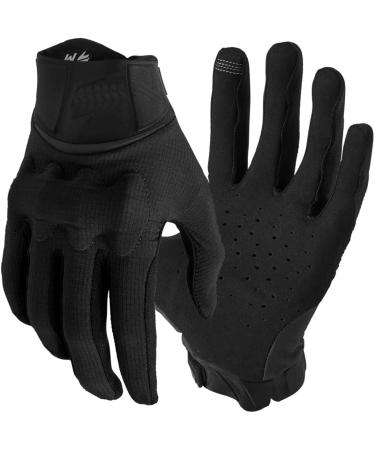 TwinFalcons Tactical gloves breathable military military full finger gloves motorcycle gloves Operating gloves Bicycle gloves for sofair paint paint outdoor climbing cycling black m
