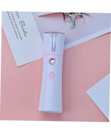 PLAFOPE 1pc Face Humidifier for Dry Skin Nano Steamer White Portable Face Humidifier 14.1x4cm - Buy Online on SooperMarket.com