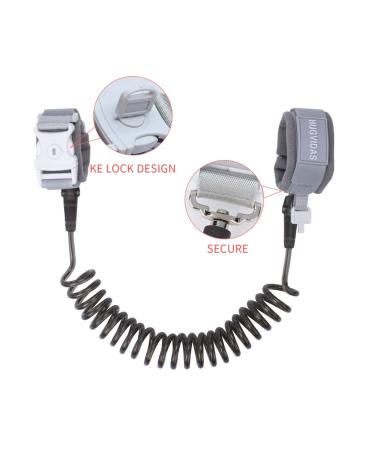 Three Trees Anti-Lost Toddler Safety Wristband with Key Lock - 79.2 Inch Grey - Buy Online on SooperMarket.com