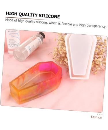 ABOOFAN 1 Set Epoxy Coffin Mold Halloween Decor Resin Mold Decorative Diy Decorative Mold Self Made Props - Buy Online on SooperMarket.com