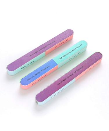 Nail Files Sanding Buffer Manicure Pedicure Six Sided Polish Buffing Tool Manicure Files
