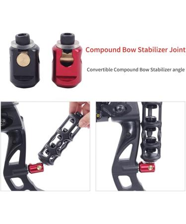 SOPOGER Bow Stabilizer Quick Disconnect Double Joint Archery Shock Absorber Connector - Buy Online on SooperMarket.com