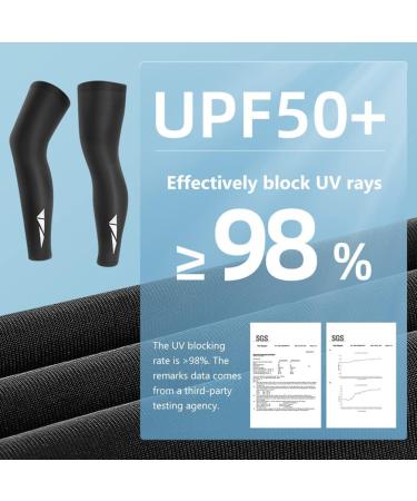 Henoot Compression Leg Gulp - Sport Long Leg Cuffs for Sun Protection & Performance in Running Basketball Football Cycling & Fitness - Buy Online on SooperMarket.com