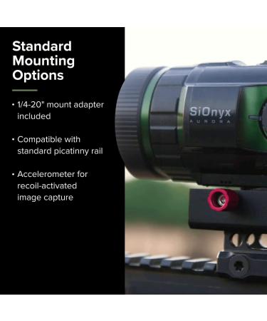 SiOnyx Aurora I Full-Color Digital Night Vision Camera - Weapon Rated, Water Resistant, WiFi - CDV-100C - Buy Online on SooperMarket.com