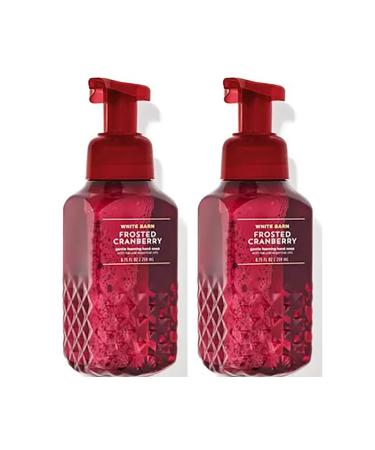 Bath & Body Works Gentle Foaming Hand Soap - Frosted Cranberry (2 Pack) Frosted Cranberry 8.75 Ounce
