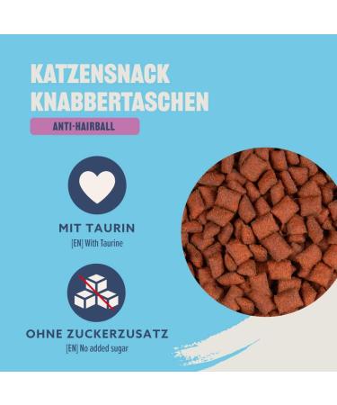 Amazon Cat Snack with Beef & Malt - Anti-Hairball 70g - Nutritious Treat for Healthy Cats - Buy Online on SooperMarket.com