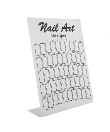 50pcs Nail Display Board Glass | Professional Nail Accessories for Manicure Stores | International Shipping Available - Buy Online on SooperMarket.com