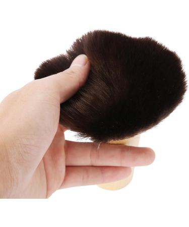 Demeras Barber Neck Duster Tool 15x6x4 Barber Cleaning Wood Handle Hair Sweep Brush Hairdressing Neck Face Duster Tool - Buy Online on SooperMarket.com