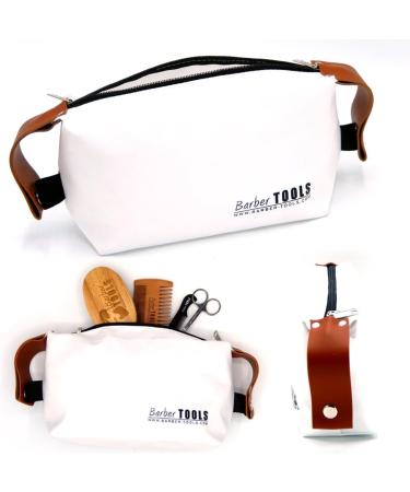 Buy Premium Barber Tools Razor Set | Complete Shaving Kit with 40 Double Blades Soap Balm & Storage Bag - International Shipping Available - Buy Online on SooperMarket.com