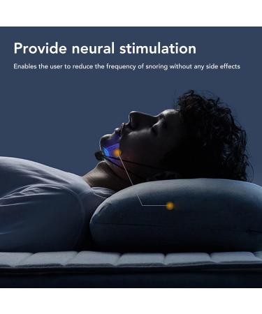 Intelligent Vibrating Anti Snore Chin Strap | Snoring Relief Aid with Adjustable Strap for Better Sleep - Buy Online on SooperMarket.com